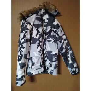 Moerdeng Winter Snow Coat Ski Jacket Waterproof Hooded Work Outerwear 2XL Men's